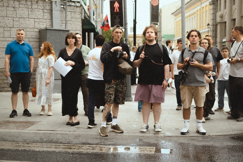 Gosha Bergal street photography master class at ArtPlay Moscow